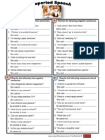 Reported Speech Mixed