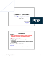 Anatomia e Fisiologia I: Histologia - Estudo Dos Tecidos