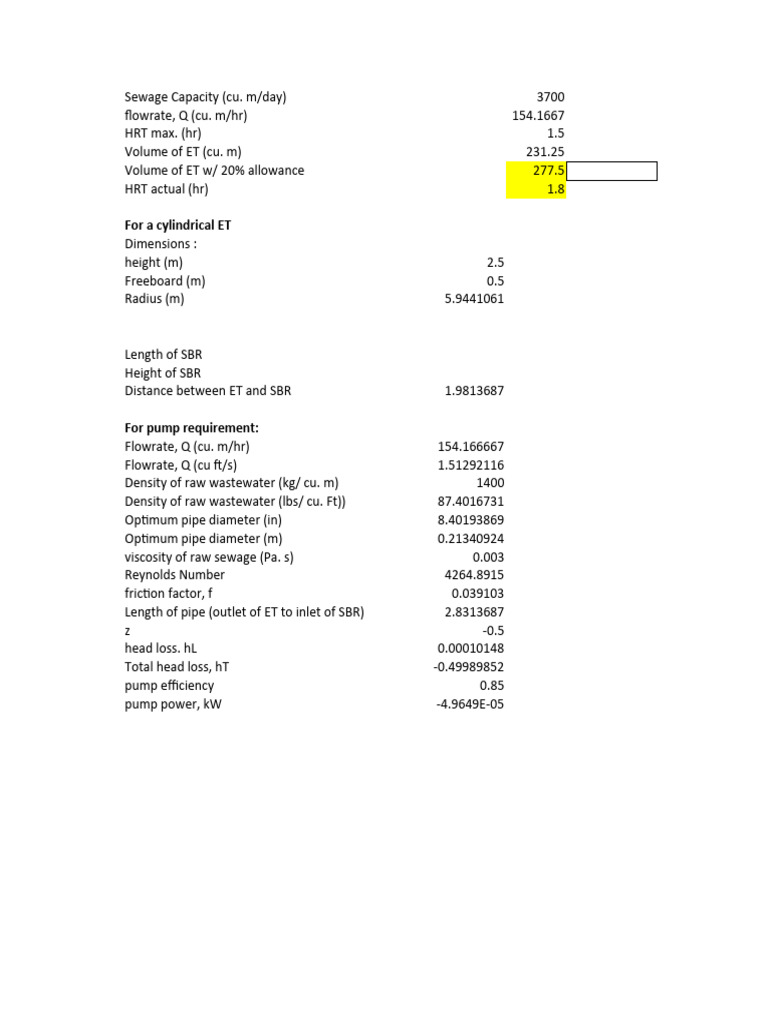 Equalization Tank PDF