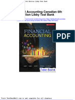 Financial Accounting Canadian 6th Edition Libby Test Bank