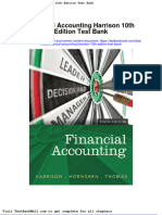 Financial Accounting Harrison 10th Edition Test Bank