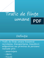 Trafic de Ființe Umane