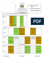 Emploi Du Temps