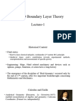 AS-5320 Boundary Layer Theory: Lecture-1