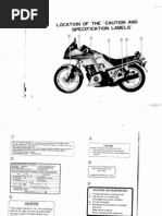 GPZ1100 1983 Kawasaki Service Manual | PDF