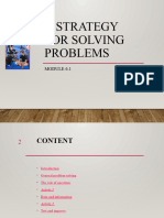 6 - 1 A Strategy For Solving Problems