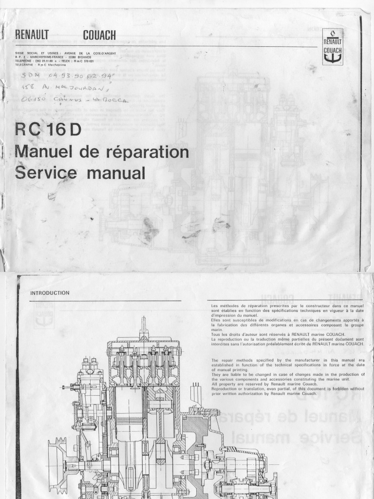 RC 16D Manuals Taller I Manteniment | PDF