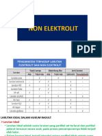 Larutan Non Elektrolit