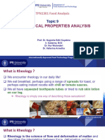 09 Analysis of Rheology and Texture Okt 2023