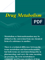 Drug Metabolism