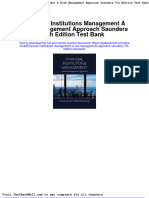 Financial Institutions Management A Risk Management Approach Saunders 7th Edition Test Bank