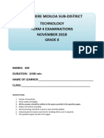 Technology Grade 8 Term 2 Lesson Plans | PDF | Lesson Plan | Learning