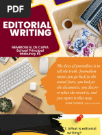 Editorial Writing