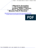 Solution Manual for Accounting Volume 1 9th Canadian Edition Charles t Horngren Walter t Harrison Jr Jo Ann l Johnston Carol a Meissner Peter r Norwood