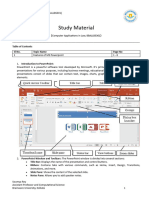 Module IV Microsoft Powerpoint