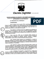 Decreto Supremo #055-2010-MTC