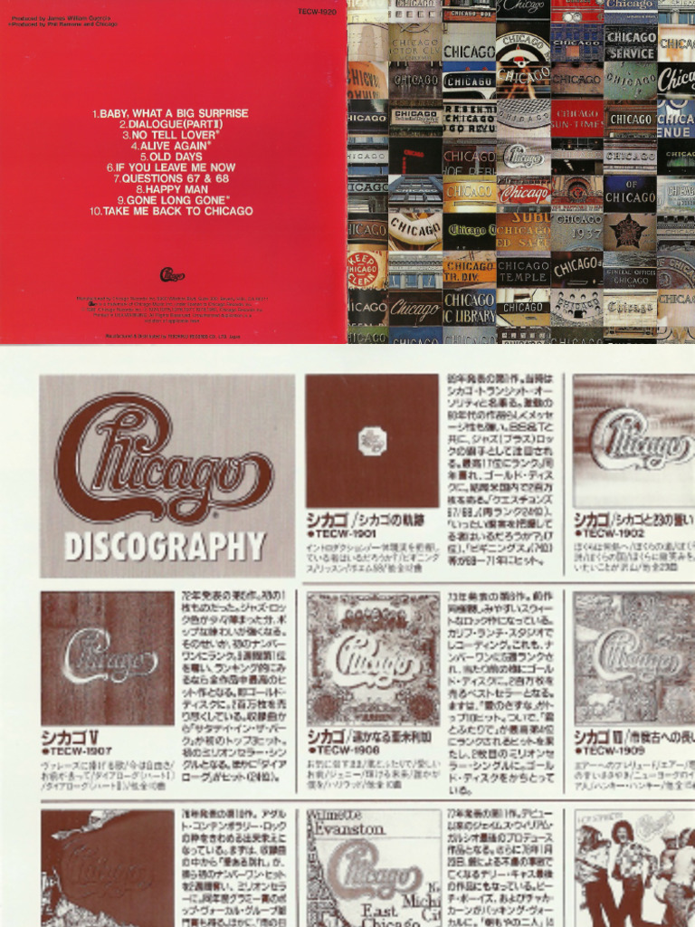 Libreto Chicago Greatest Hits PDF