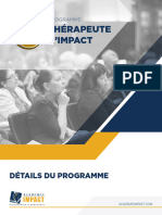 Description Programme Therapeute Impact 2023