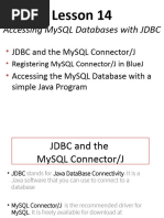 Q2-L14 - Accessing MariaDB Database With JDBC