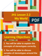 JH1 Lesson 2.2 My World
