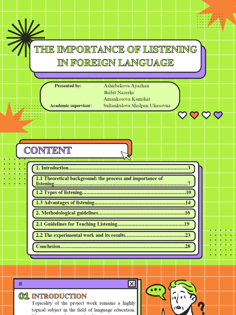 Enhancing Listening Skills in Language Learning | PDF | Reading ...