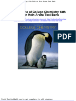 Foundations of College Chemistry 13th Edition Hein Arena Test Bank