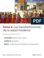 Tema 6 - Las Transformaciones de La Edad Moderna - Daniela García Arranz