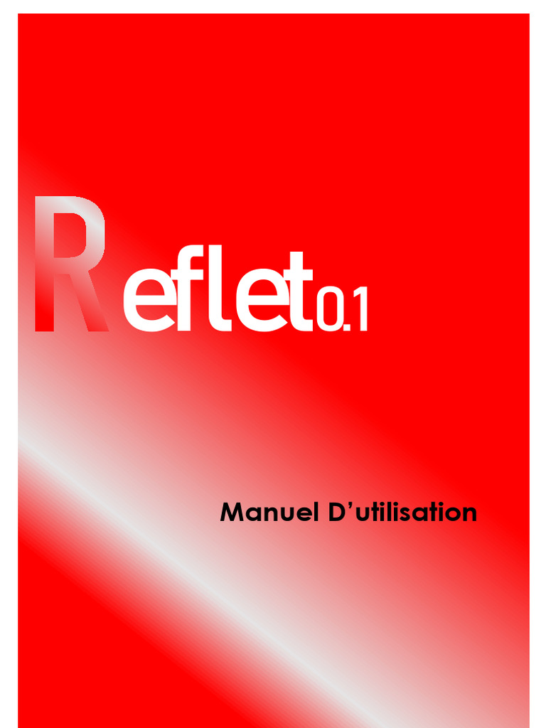 Manuel d'utilisation de Reflet 2.6 | PDF | Système d'exploitation ...