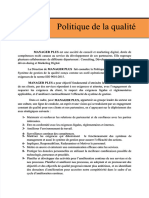 EXEMPLE DE Politique-Qualite