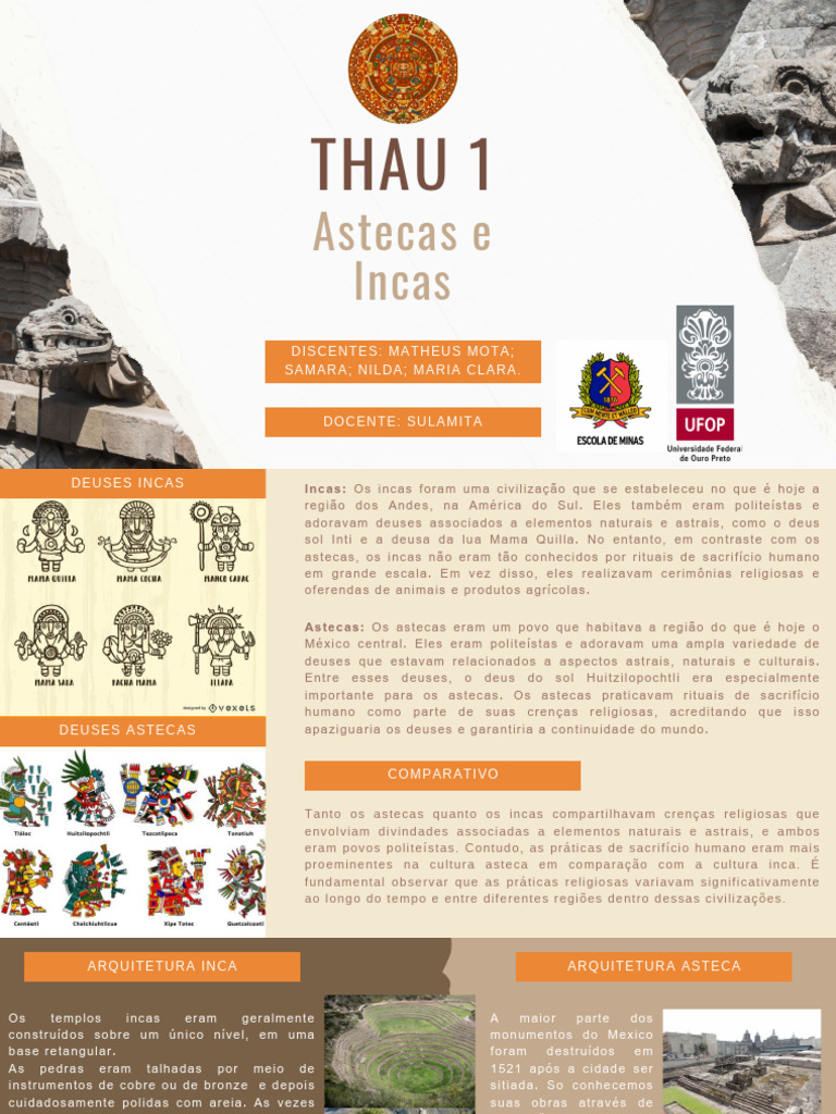 Thau 1 | PDF | Império Inca | Divindade