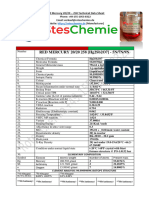 Red Mercury 2020 Technical Data Sheet