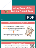 Making Sense of Past and Present Tense (Year 2) - E1PAT32