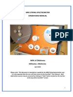 WRK String Spectrometer Opertions Manual