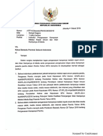 Surat Instruksi Pengawasan Kampanye Rapat Umum Digabungkan