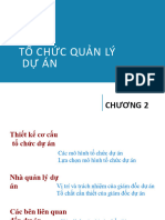 Chương 2- Tổ Chức Quản Lý Dự Án