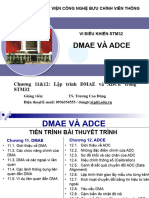 Chuong 11&12_Lap Trinh DMAE & ADCE Va Trong STM32