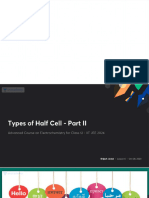 Types of Half Cell Part II With Anno