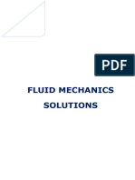Fluids Mechanics Solutions