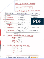 Complete Physical Chemistry Formula Sheet