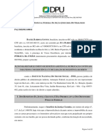 Peticao Inicial Restabelecimento BPC Com Nulidade de Debito - DACIEL BARBOSA SANTOS