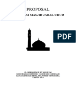 Proposal Masjid Jabal Uhud 2