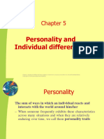 Lecture 08 - MOB - OB Chapter 05 Personality and Individual Differences - Curtailed