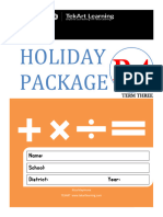 Tekart Primary Four Holiday Package Term Three