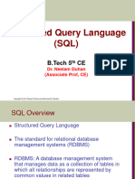 Structured Query Language (SQL) Updated