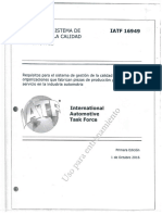 IATF-16949 - 2016 Español - Referencia