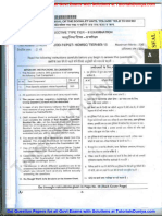 DSSSB PGT Home Science Question Paper