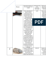 Rock Sample Number MODULE4