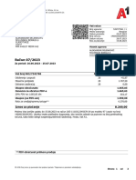 Raèun 07/2023: Aleksandar Milenković Solunskih Boraca 9 Vlasotince 16210 PAK 645227 REON 002