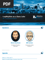 LogRhythm As Your Data Lake - FINAL