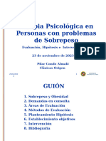 Noviembre 23X El Sabio Intervención Sobrepeso